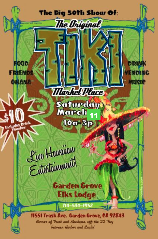 The Original Tiki Market Southern California Hibiscus Society